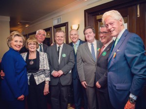 Irish American Democrats and President & Secretary Clinton at 2016 Event
